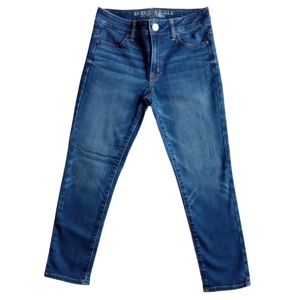 AMERICAN EAGLE Hi-Rise Jegging Crop Super Stretch
